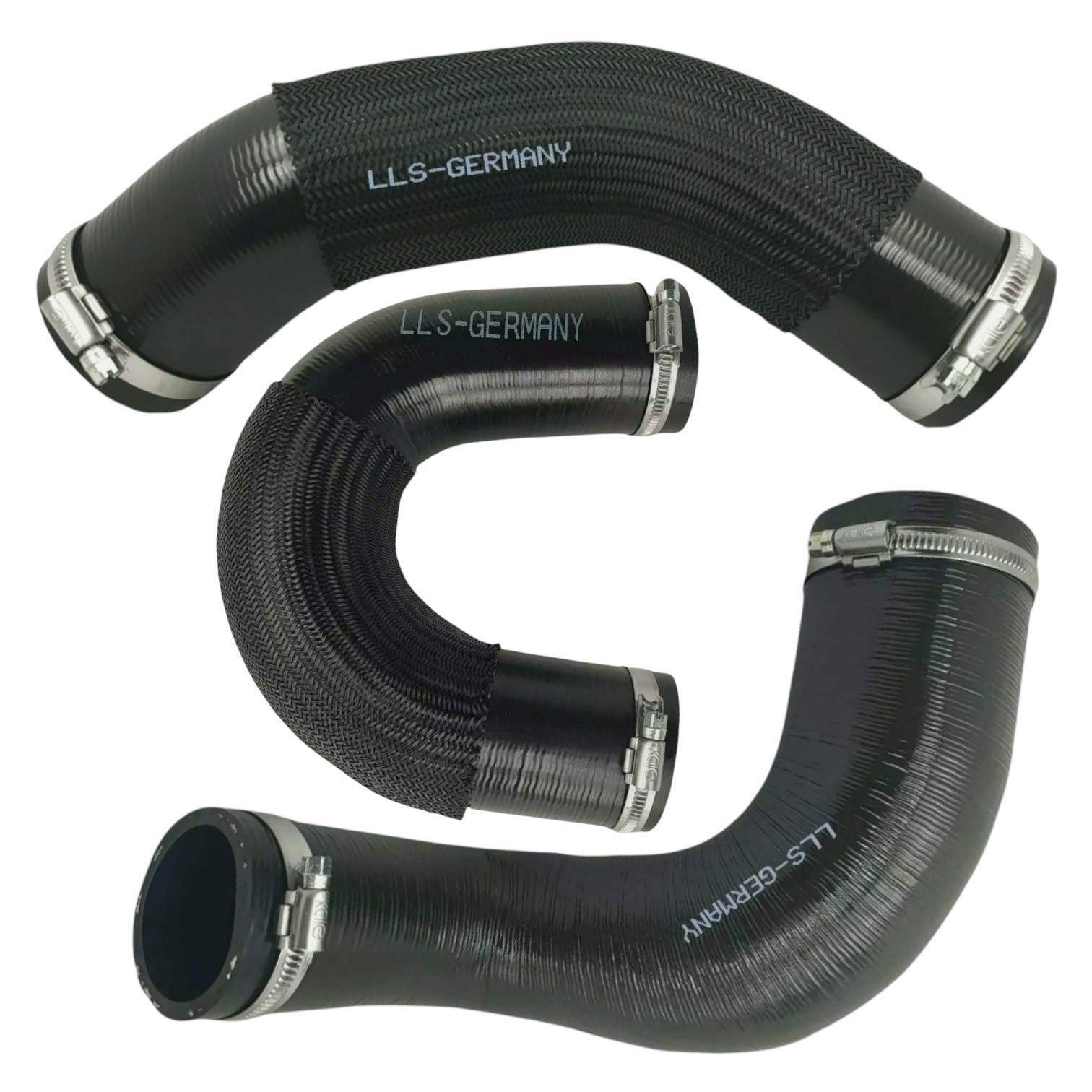 3X Turbo Hose Charge Air Hose For Hyundai Santa Fe 2.2 Crdi 2826227800