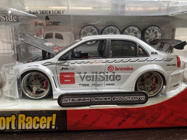 jada toys mitsubishi lancer evolution viii