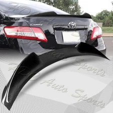 For 2007-2011 Toyota Camry V-Style Real Carbon Fiber Rear Trunk Lid Spoiler Wing