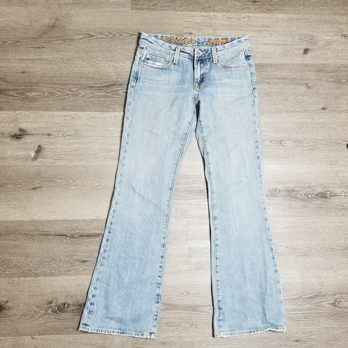 Vertigo Womens Size 7/8 Light Wash 