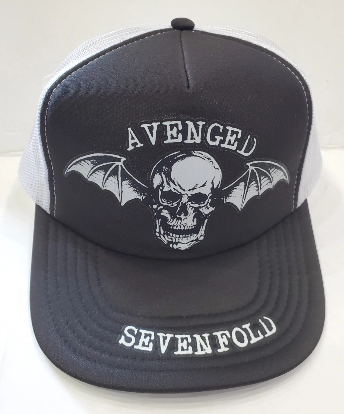 Metal Black Death Gothic Industrial Thrash Skull ASevenfold Trucker Adjust