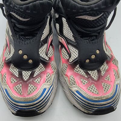Saucony Originals Grid Web Mens 8.5 Shoes White Pink Blue  display picture 2