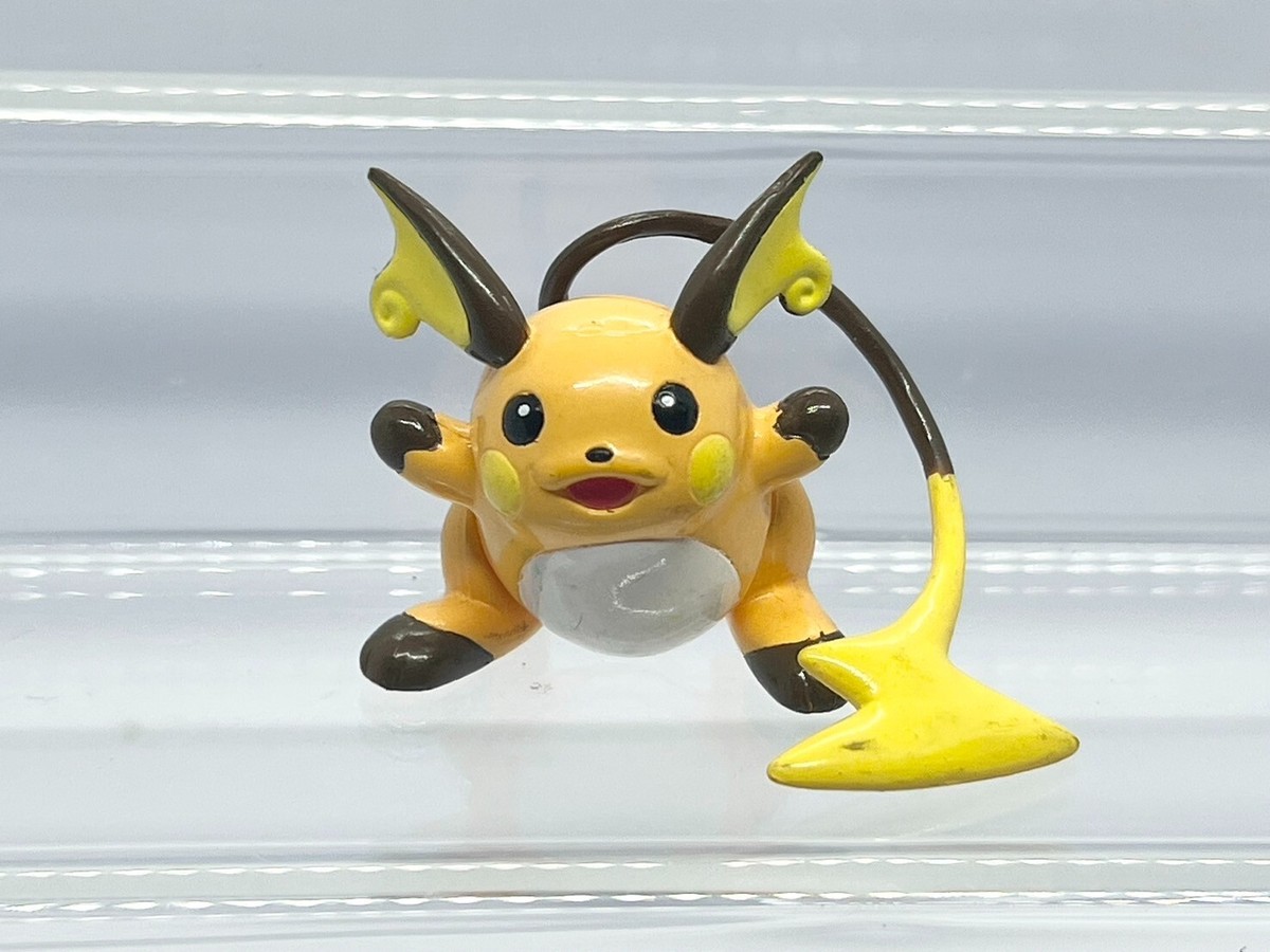 Pokemon Action Figure Gashapon Raichu Bandai 1998 Vintage Toy