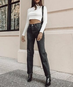 Levi's Premium Ribcage Straight Ankle 
