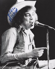 ELVIN BISHOP SIGNED PAUL BUTTERFIELD BLUS BAND 8X10 PHOTO W/COA ROCK GUITARIST