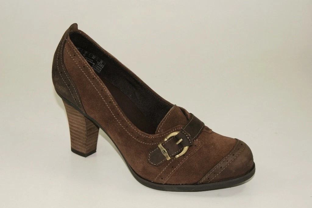 Timberland Décolleté Wingate Loafer Tacchi Tg. 40 US 9W Scarpe Donna 3705R