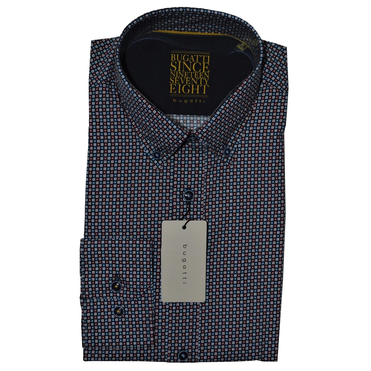 Bugatti Casual Button-Down Shirts for Men for sale - eBay Bugatti Casual Button-Down Shirts for Men for sale - eBay