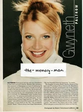 Gwyneth Paltrow 1999 Picture Article Clipping Page Fertility Monitor Print Ad
