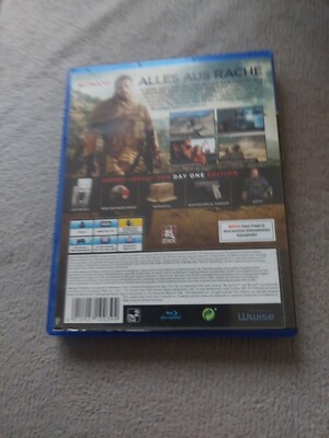 Metal Gear Solid V: The Phantom Pain-Day One Edition (Sony PlayStation 4, 2015)