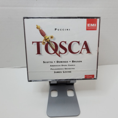 Puccini TOSCA Levine Scotto Domingo Bruson [EMI 2 CD Box Set] NEW SEALED ReadPLS