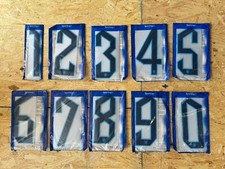 Sporting ID Pack of 10 Official England 2022 Adult Numbers - Navy Blue Home