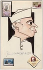 Nehru, Jawaharlal (1889-1964) - One of a kind caricature signed