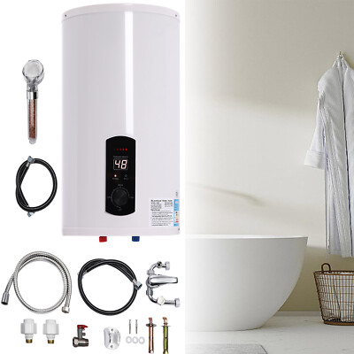 Elektro Warmwasserspeicher Boiler 35L 50L 60L 70L Handy Shower Steel Basin Tap