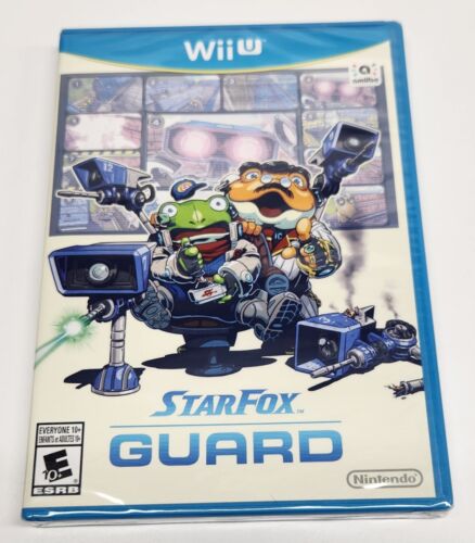 LOT Nintendo Wii U Star Fox Zero + Star Fox Guard Bundle 2 FACTORY SEALED  GAMES