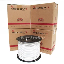 2000ft RG6 Coaxial Coax Cable Satellite TV DISH DIRECTV FOUR 500ft PULL BOX REEL