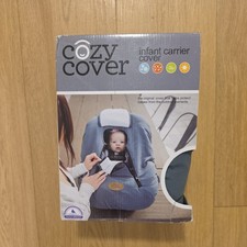 Cozy Cover Insulated Infant Carrier Cover W/Dual Zippers Pull-Over Flap NIB