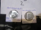 1964 LOT OF 2 Kennedy Half Dollars     90% Silver buy it now