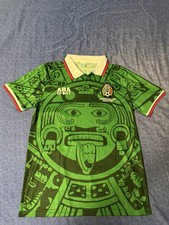 1998 World Cup Mexico Home Jersey Size XL
