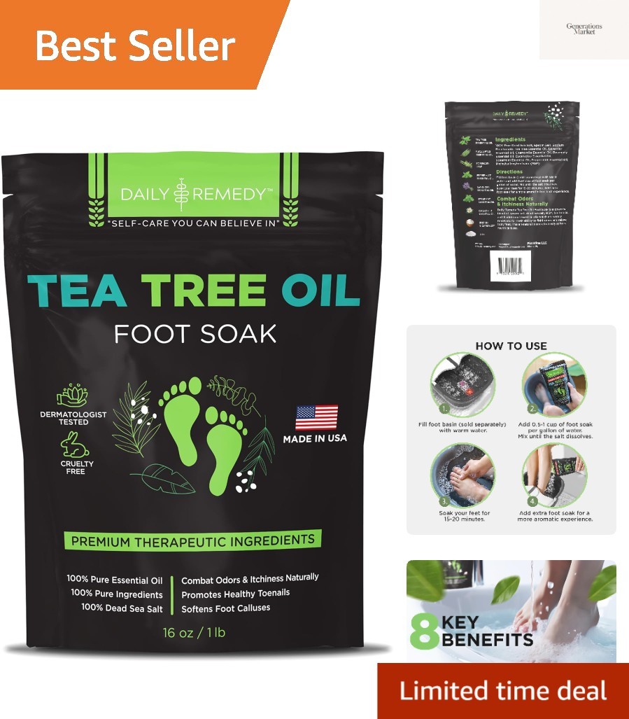 Foot Soak with Epsom Salt -  - 16 Ounces