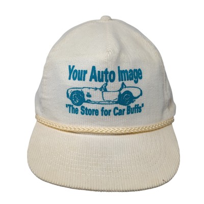 Your Auto Image The Store For Car Buffs Snapback Hat Beige OS Adjustable Rope