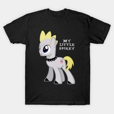 My Little Pony Spikey Graphic Tee Mens Womens Unisex Vintage Cotton Top