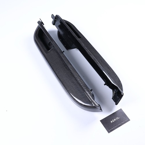 2Pcs Front LH RH Door Armrest 1990-94 Chevrolet GMC C/K 1500 2500 Carbon Fiber