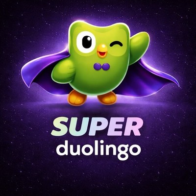 Duolingo Super   | 12 Months Premium   Ad-Free & Unlimited Hearts  