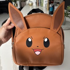 Pok mon Eevee EUC Girls Purse Book Bag Style Collectors ADORABLE RARE