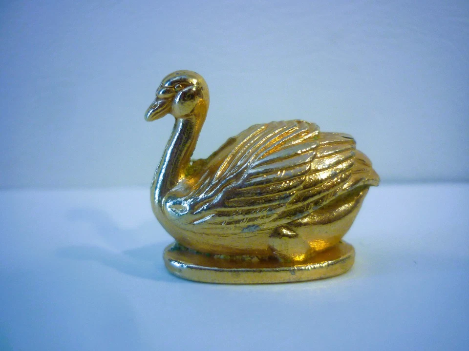 FEVE  CYGNE METAL DORE  RECTO/VERSO - Photo 2/2