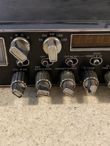 Galaxy DX99V CB Radio With Telex Road King RK56 Microphone -partially Tested - Zdjęcie 8 z 20