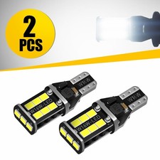 2pcs Led Backup Reverse Light Bulb T15 921 912 2835smd White Canbus Error Free