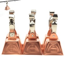 10Pcs Rod Bells for Fishing Stainless Steel Y...