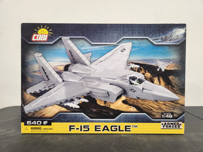 COBI blocks #5803 F-15 EAGLE 1:48 Armed Forces Fighter Jet New Sealed
