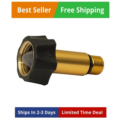 #ad 1 Pcs 7110166 Pressure Washer Pump Parts Water Inlet Fitting 3 4quot; Female to ... $21.31