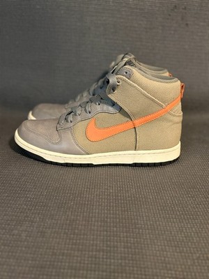 RARE Nike Dunk High Premium Olive Mandarin Khaki Black Size 10 317892-381