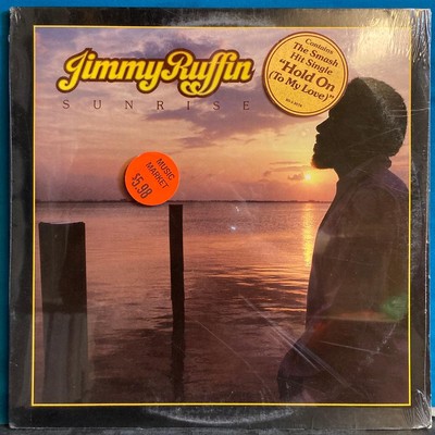 JIMMY RUFFIN SUNRISE~SEALED ORIG 1980 LP~HYPE STICKER~SOUL~FUNK~HOLD ON~BEE GEES