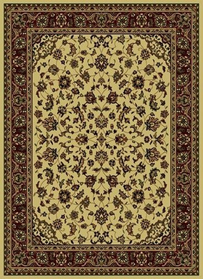 #ad 6x8 Radici Ivory Persien Floral Border 953 Area Rug Approx 5#x27; 5#x27;#x27; x 7#x27; 7#x27;#x27; $117.01