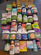 LOT OF 40 Health & Beauty HBA Vitamins Olly Centrum Nature Made Mixed 06/2026 #1