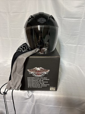 98210-10VM/002S HELMET DOT HARLEY DAVIDSON GLOSS BLACK Open Box