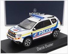 NOREV 509027 Dacia - Duster Police Nationale 2021 - White Blue Yellow - 1/43