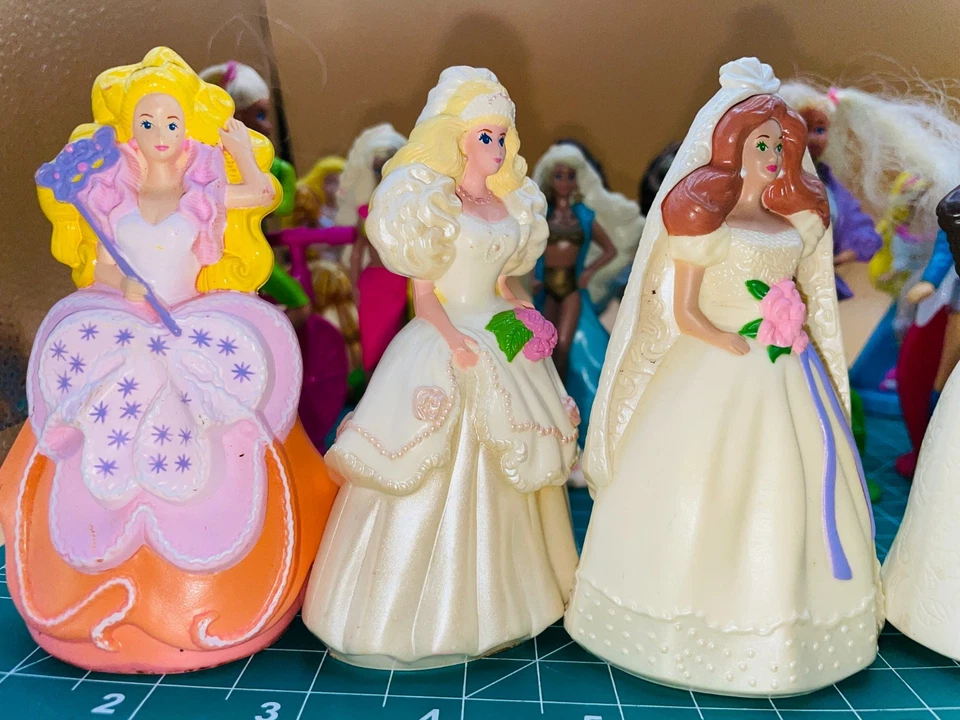 Barbie Vintage Mattel McDonalds Happy Meal Muñeca Estatuillas Años 90 Lote de 24 Foto 2 de 4