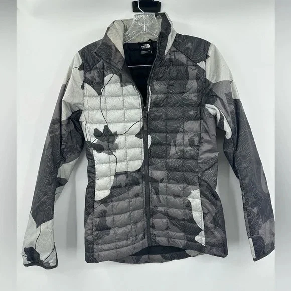 The North Face Women's ThermoBall Eco Snow Triclimate Black/Gray Size XS