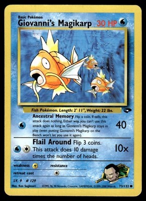 Giovanni s Magikarp #73 - are - Pokemon Gym Challenge- LP