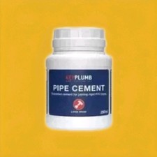 Solvent Weld Cement Pipe Glue With Brush In Cap 125ML 250ml MARKER PEN VARIANT