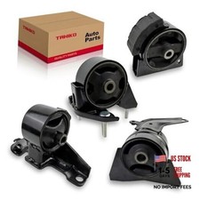 4PCS Engine Motor Trans Mount Set 1993-1997 Corolla 1.6L,Geo Prizm 1.6L