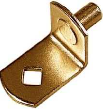 Knape & Vogt #345 BR Steel Brass Shelf Support