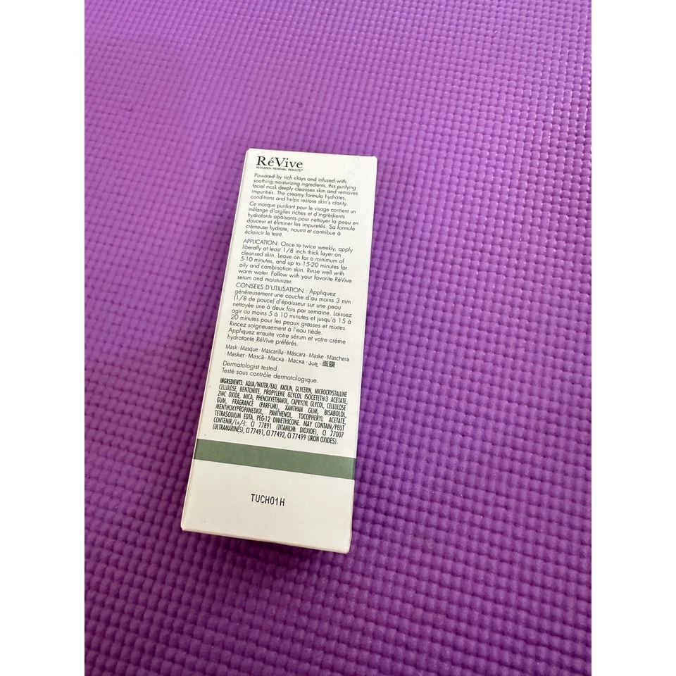 $125 ReVive Mascarilla Facial de Glaise Mascarilla de Arcilla Purificante NUEVA 2.5 oz Limpieza Profunda Foto 2 de 3