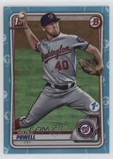 2020 Bowman Draft 1st Edition Sky Blue Foil Holden Powell #BD-120 8d4