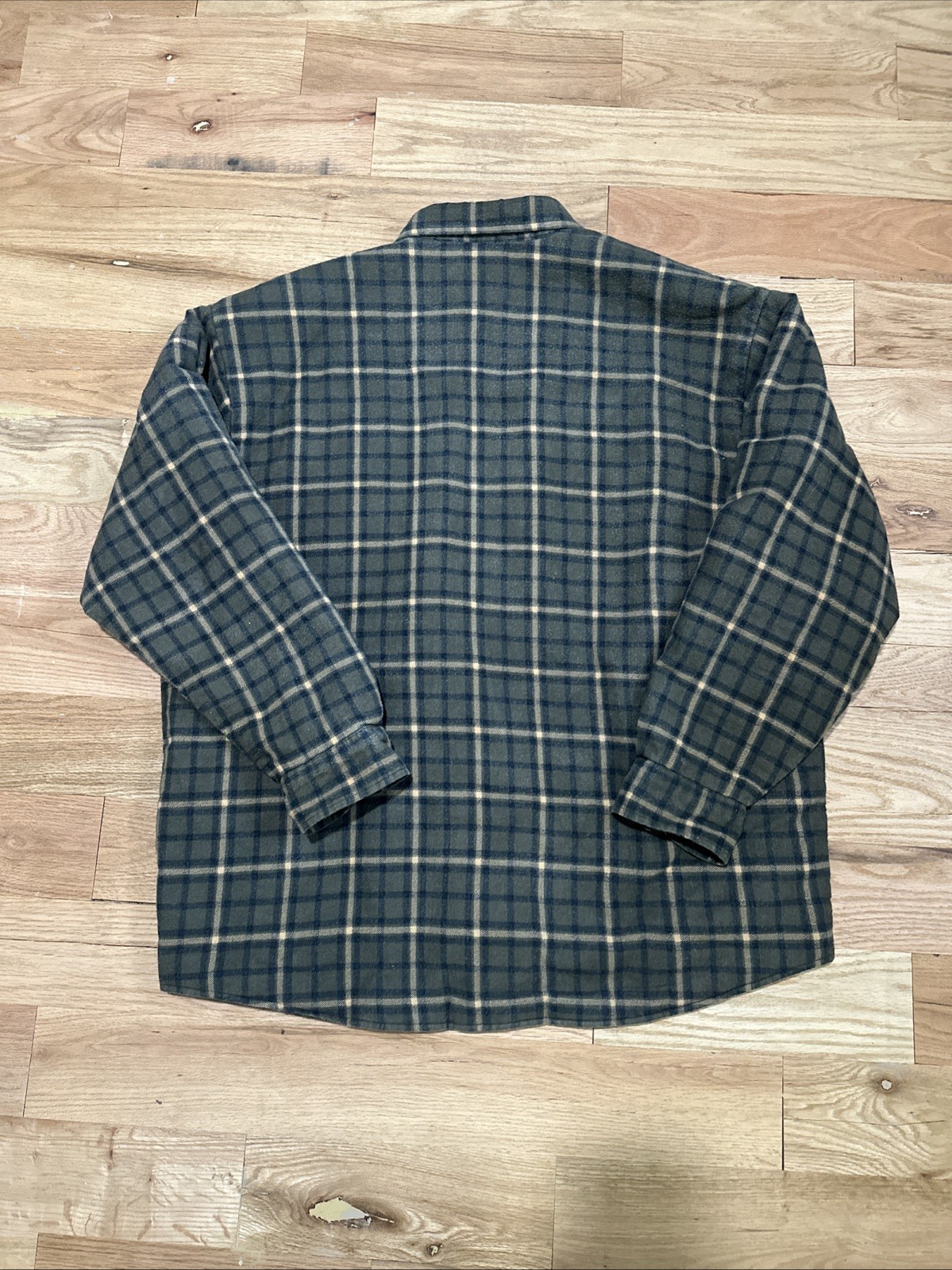 Basic Editions Men's Flannel Lined Coat Jacket Gr… - image 5