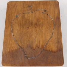 Strawberry Food Fruit Ellison Educational Equipment Accucut Wooden Dies - 6"x5" 